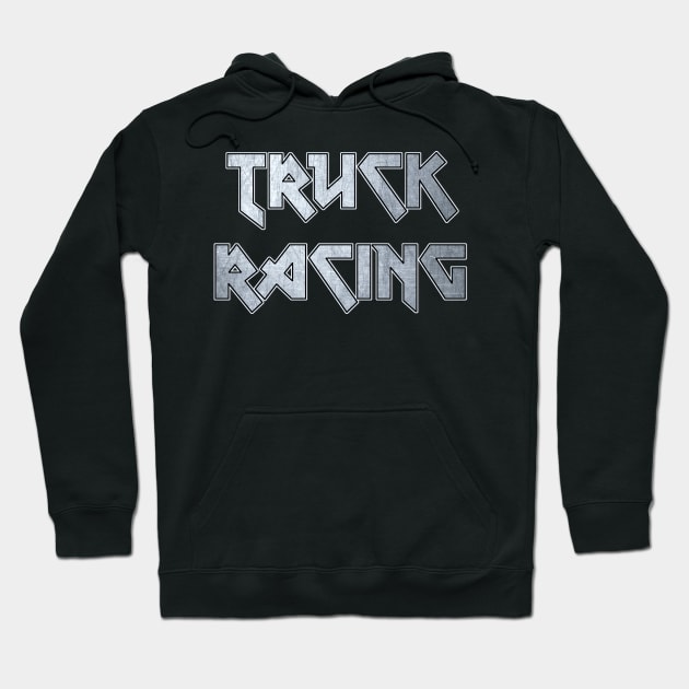 Truck racing Hoodie by KubikoBakhar